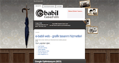 Desktop Screenshot of ebabiltasarim.com